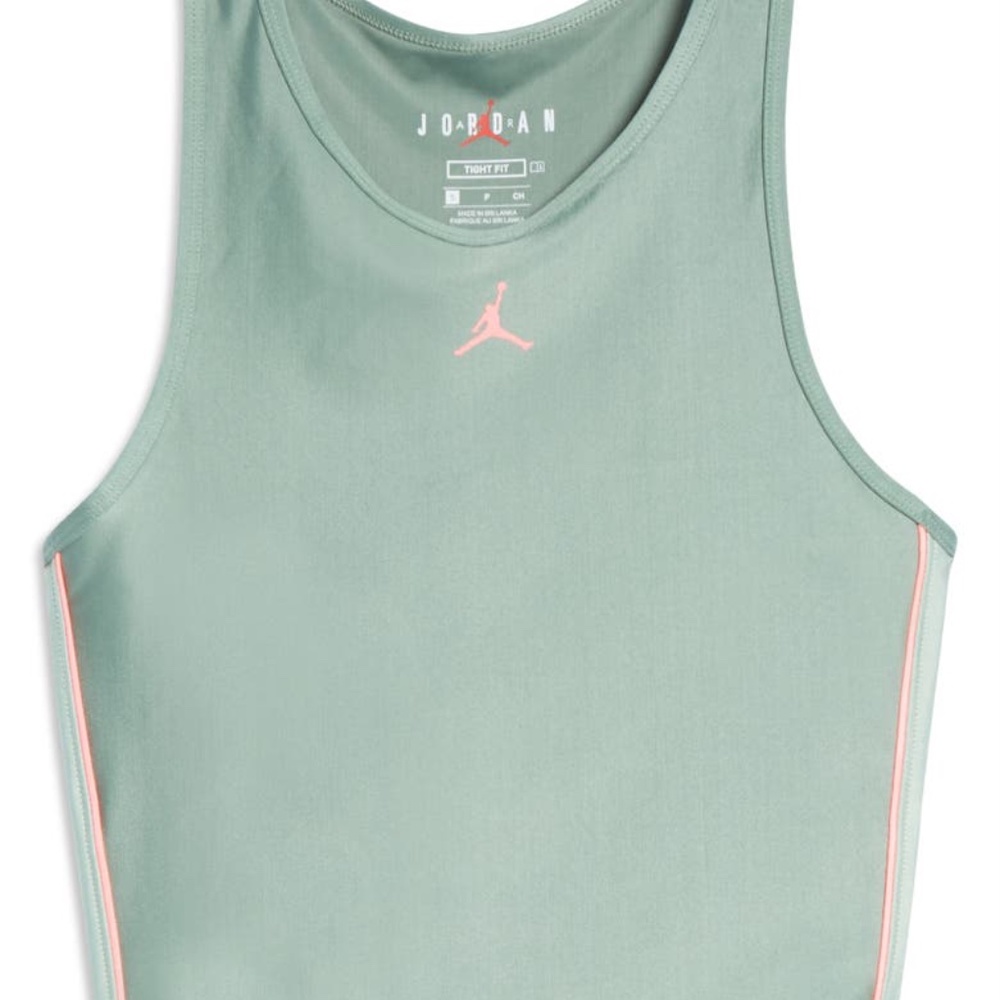 Jordan Essentials Women's Crop Top "Dutch Green' DD0283-353 Activewear